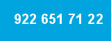 922 651 71 22 922 651 71 22
